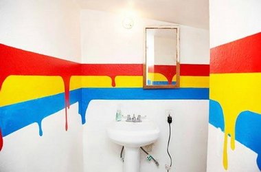 Красим ванную комнату
