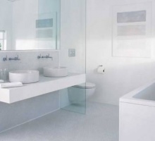 Ванная комната в белом цвете: стилизация, оформление и декор