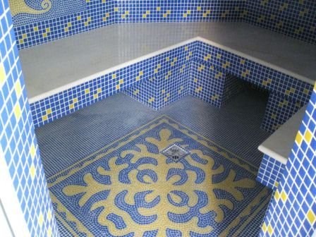 Фотографии мозаики в ванной