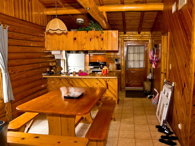 Выбираем стилевое направление и интерьер кухни в деревянном доме