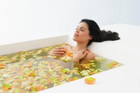 Хвойно-солевые ванны для тела