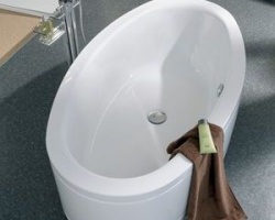 Овальная ванна: создаем роскошь и воплощаем оригинальные идеи