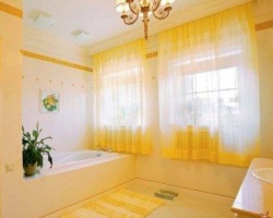 Ванная желтого цвета: яркий и привлекательный дизайн