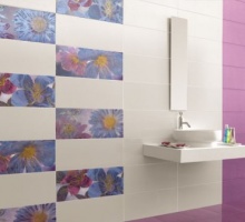 Керамическая плитка для ванной: дизайн, укладка, выбор производителя