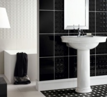Ванная комната в черном цвете: хитрости оригинального интерьера