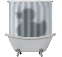 Занавески для ванной: виды, характеристики, установка и уход