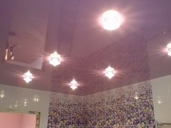 натяжные потолки для ванной комнаты