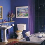 Советы по созданию синей ванной в квартире в морском стиле